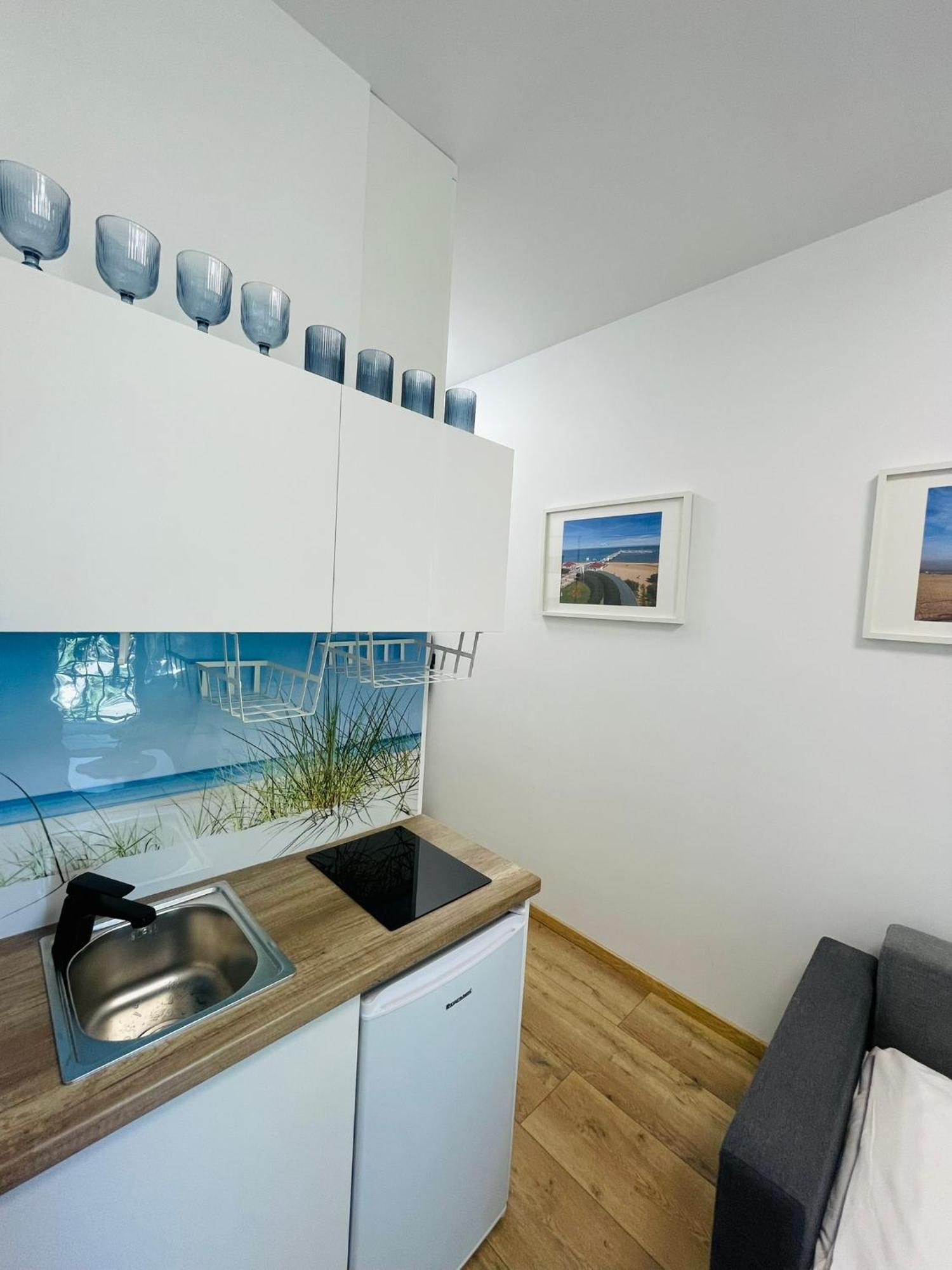 Mini Chrobrego Przy Plazy Z Loggia Lejlighed Sopot Eksteriør billede